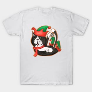 Santa’s cat T-Shirt